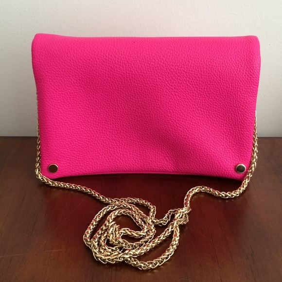 hot pink crossbody